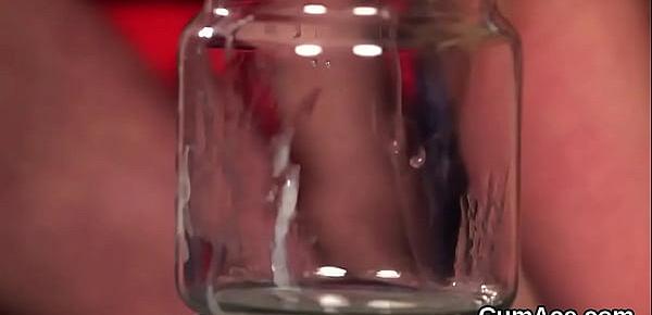 trendsFlirty beauty gets jizz shot on her face swallowing all the juice